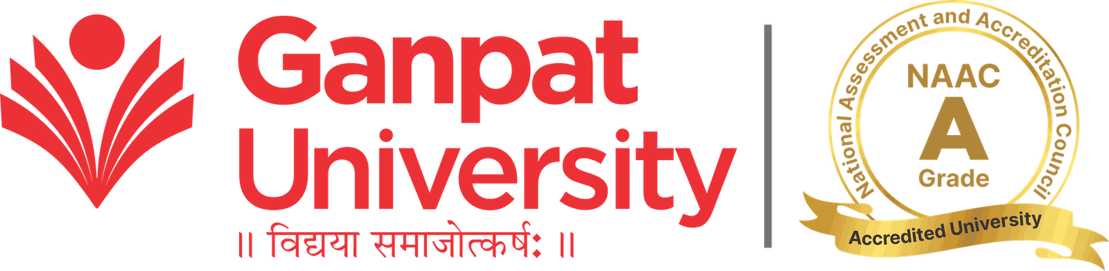 Ganpat University Logo